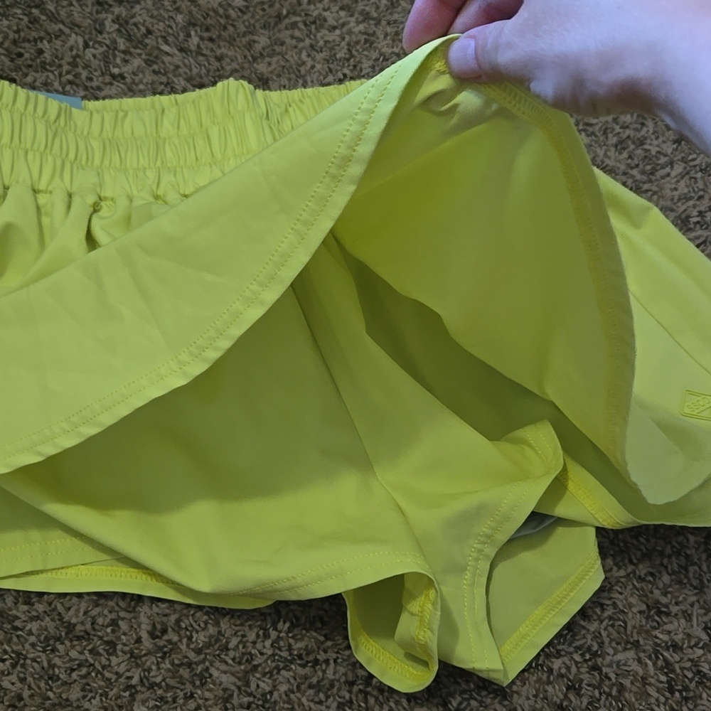 Tennis Skort Lime Green Pickleball High Waist Activeweae Athletic Size Med NWT - Picture 10 of 16